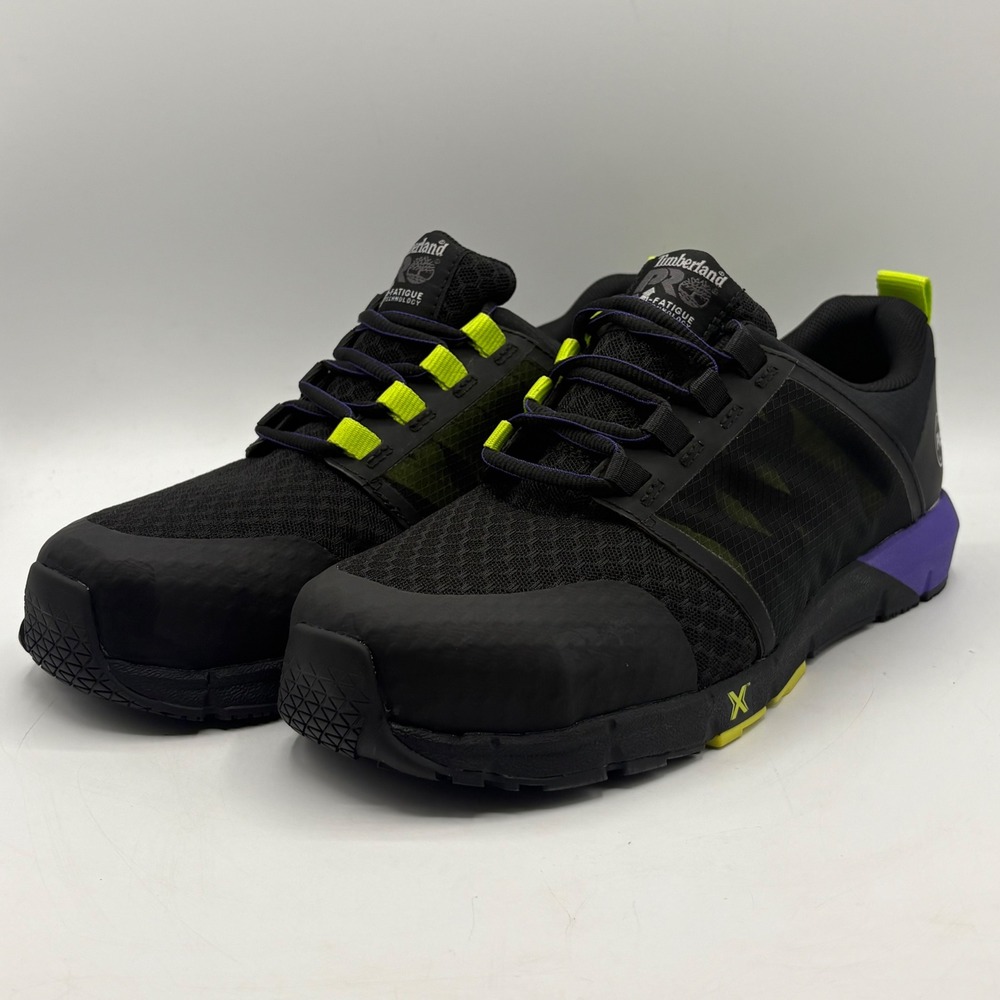 Timberland PRO Radius Composite Safety Toe Work Shoes Black A2844 Womens Size 10